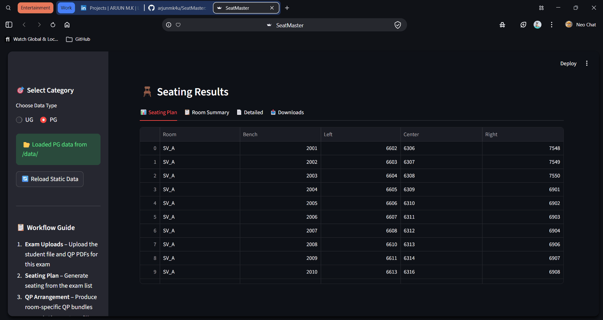 SeatMaster screenshot 4